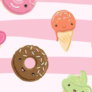 Cute summer foods wallpaper