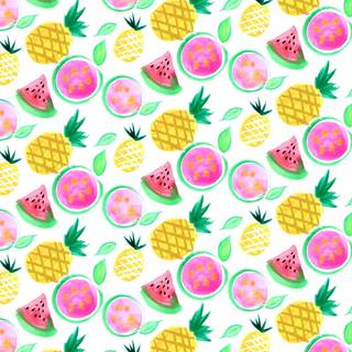 Cute summer foods wallpaper