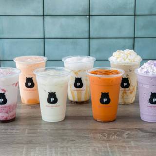 Spring boba wallpaper