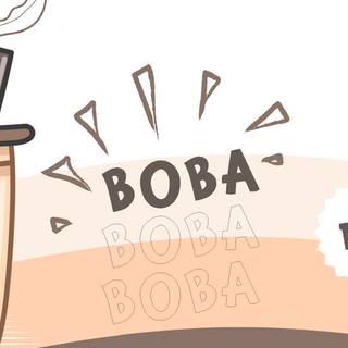 Spring boba wallpaper