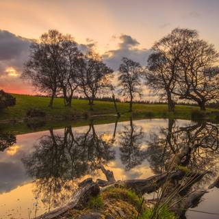 Hidden Lake wallpaper