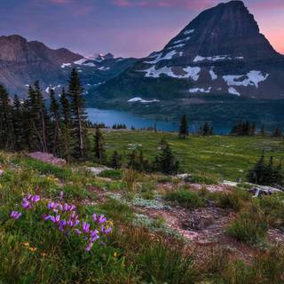 Hidden Lake wallpaper