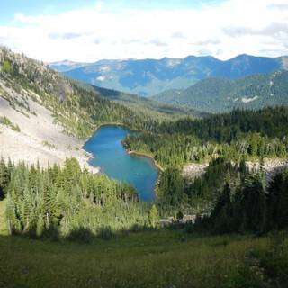 Hidden Lake wallpaper