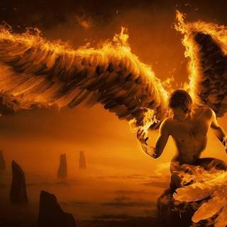 Lucifer angel wallpaper