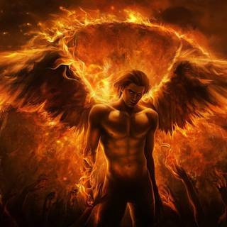 Lucifer angel wallpaper