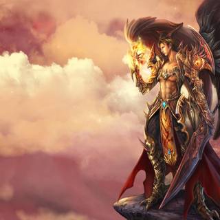 Lucifer angel wallpaper