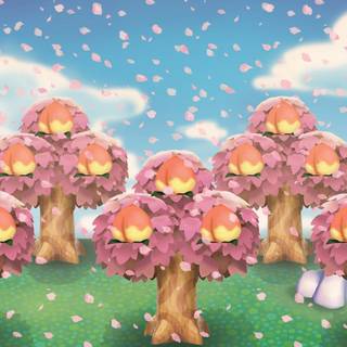 Spring Animal Crossing wallpaper