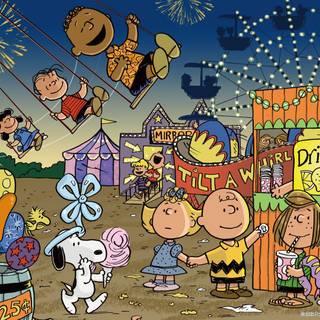 Snoopy summer computer wallpaper