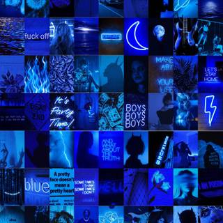 2023 blue aesthetic wallpaper