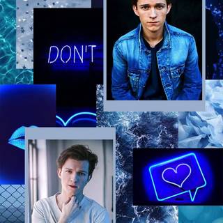 2023 blue aesthetic wallpaper