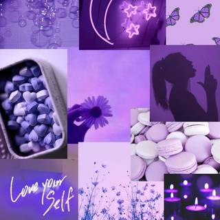 2023 purple aesthetic wallpaper