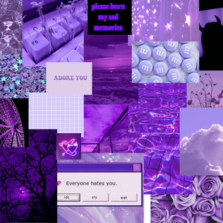 2023 purple aesthetic wallpaper