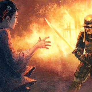 Tales of the Orient: The Rising Sun wallpaper