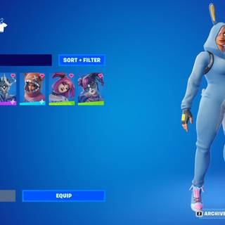 Miss Bunny Penny Fortnite wallpaper