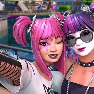 Drop Dee Fortnite wallpaper