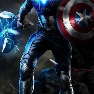 Action superheroes wallpaper