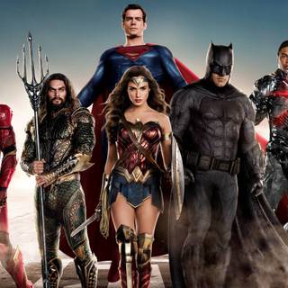 Action superheroes wallpaper