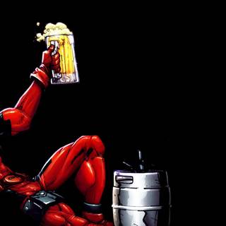 Action superheroes wallpaper