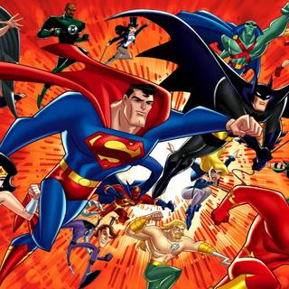 DC comics superheroes desktop wallpaper