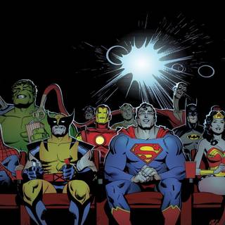 DC comics superheroes desktop wallpaper