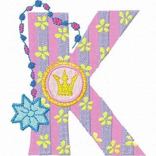 Cute letter K wallpaper