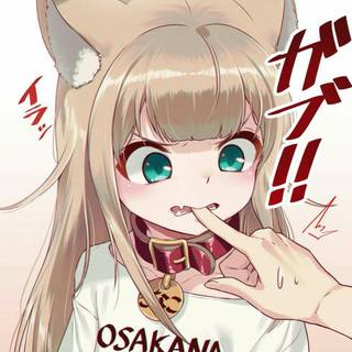 Osakana Neko wallpaper