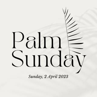 Palm Sunday 2023 wallpaper