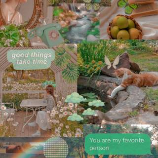 Pastel spring aesthetic wallpaper