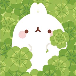 Easter Molang wallpaper