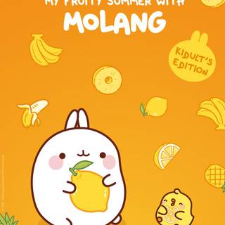 Easter Molang wallpaper