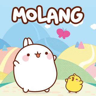Easter Molang wallpaper