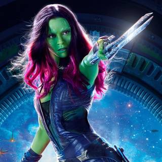 Zoe Saldana Guardians of the Galaxy 3 wallpaper wallpaper