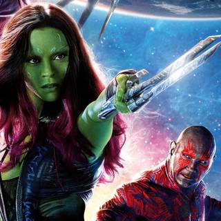 Zoe Saldana Guardians of the Galaxy 3 wallpaper wallpaper