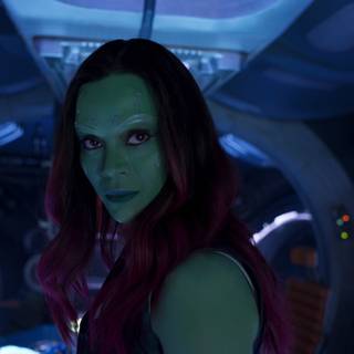 Zoe Saldana Guardians of the Galaxy 3 wallpaper wallpaper