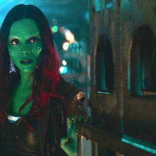 Zoe Saldana Guardians of the Galaxy 3 wallpaper wallpaper