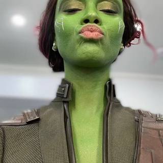 Zoe Saldana Guardians of the Galaxy 3 wallpaper