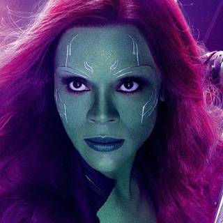 Zoe Saldana Guardians of the Galaxy 3 wallpaper