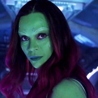Zoe Saldana Guardians of the Galaxy 3 wallpaper