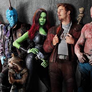 Zoe Saldana Guardians of the Galaxy 3 wallpaper