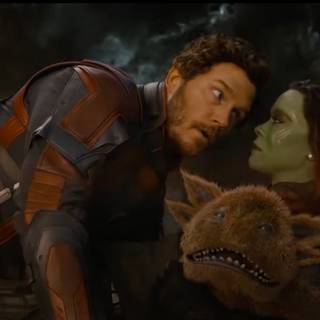 Zoe Saldana Guardians of the Galaxy 3 wallpaper