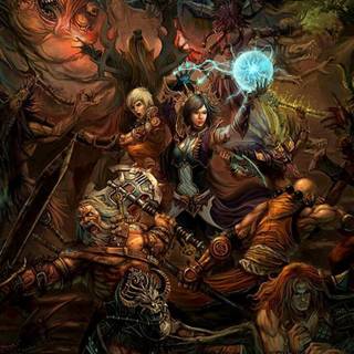 Diablo phone wallpaper