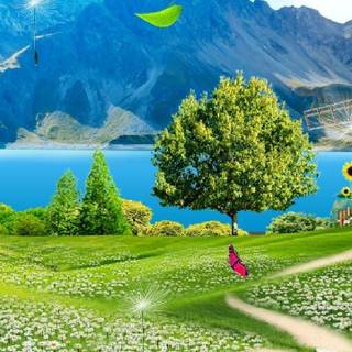 Amazing landscape HD wallpaper