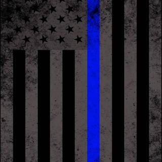 Back the blue flag wallpaper