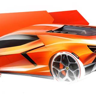 Lamborghini Revuelto HD wallpaper