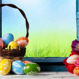 Easter portrait wallpaper