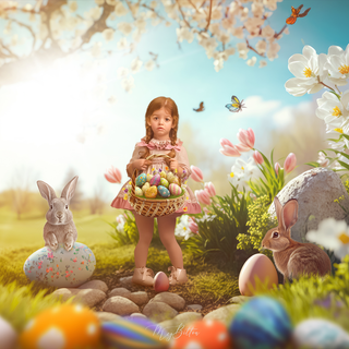Easter portrait wallpaper