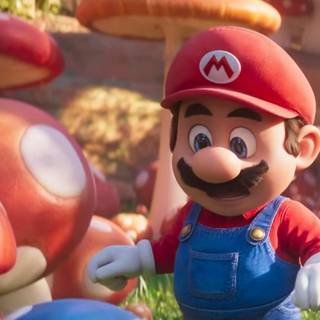 The Super Mario Bros movie Mushroom Kingdom