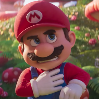 The Super Mario Bros movie Mushroom Kingdom