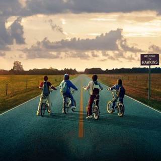 Welcome to Hawkins wallpaper