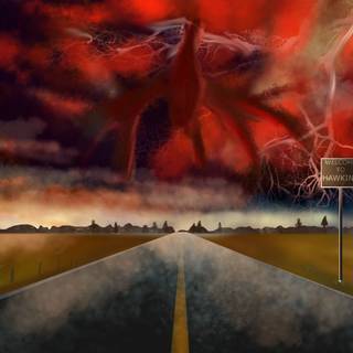 Welcome to Hawkins wallpaper